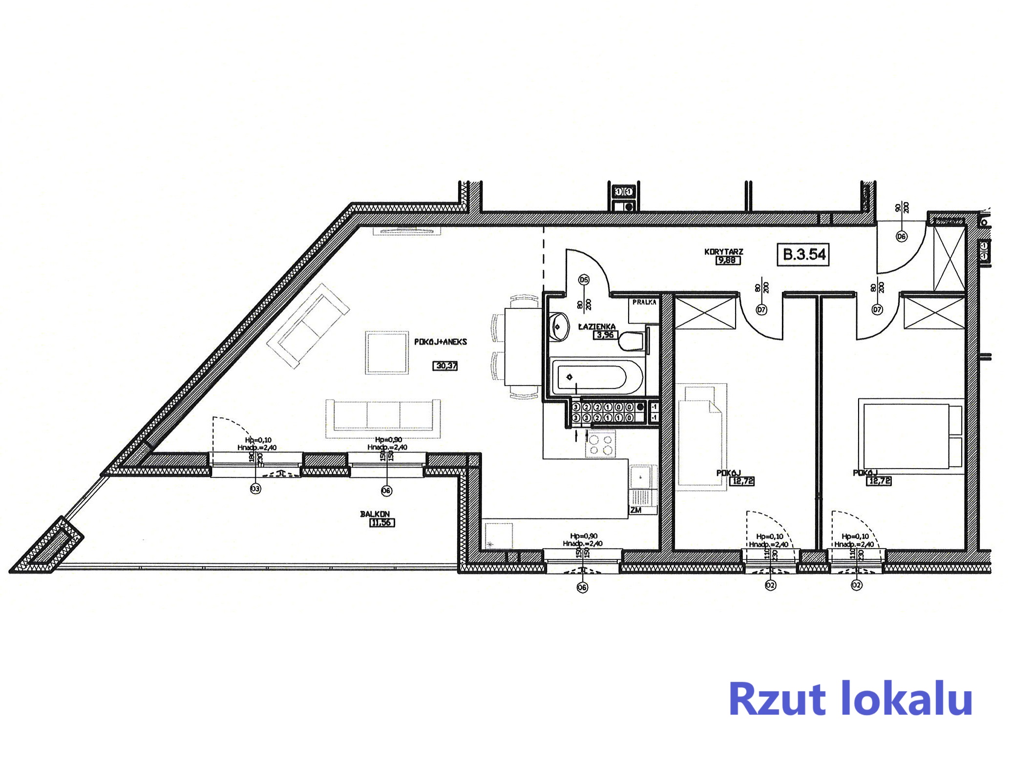Sprzedam mieszkanie na nowoczesnym osiedlu w Koninie - Na sprzedaż  mieszkanie  : Konin