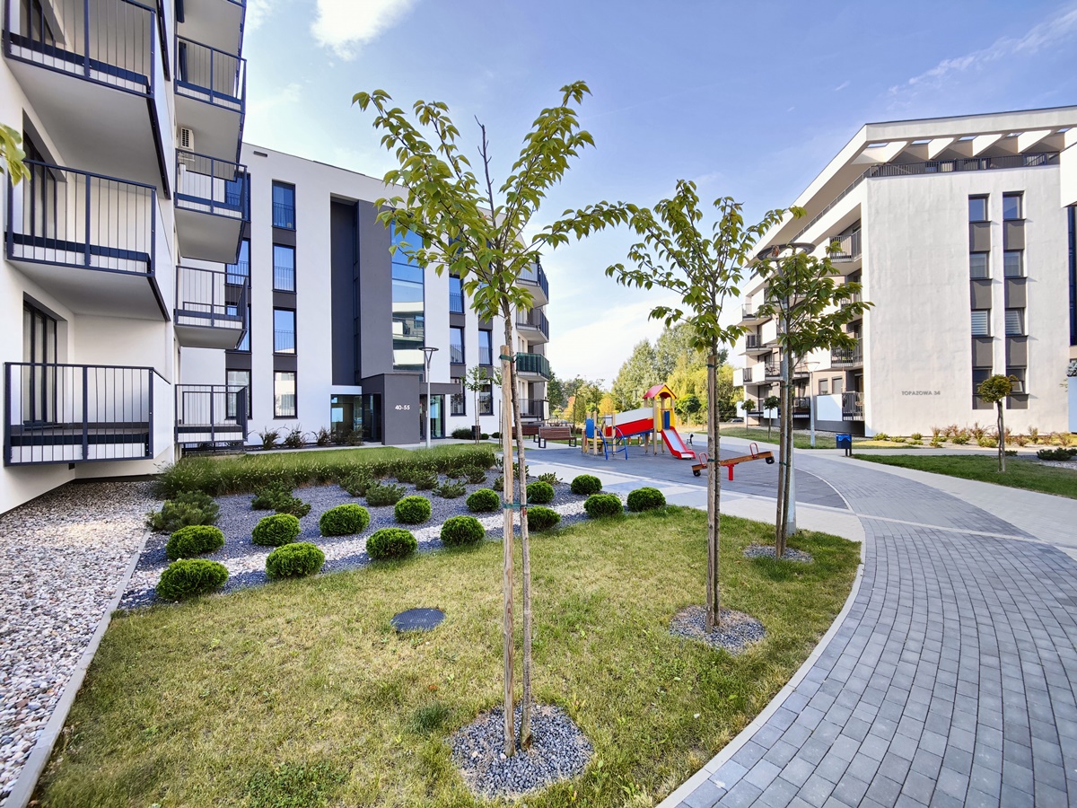 Sprzedam mieszkanie na nowoczesnym osiedlu w Koninie - Na sprzedaż  mieszkanie  : Konin