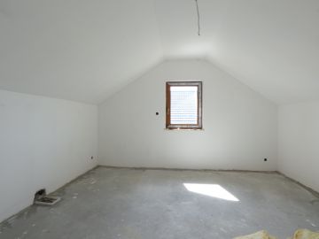 Sprzedam lub zamienię na mieszkanie nowy dom z garażem i pompą ciepła - Na sprzedaż  dom  , mieszkanie : Rożek Krzymowski
