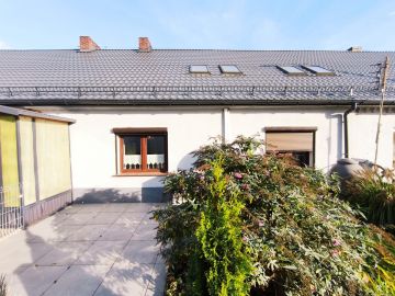 Dwupoziomowe mieszkanie z ogródkiem, Konin-Maliniec - Na sprzedaż  mieszkanie  , dom : Konin