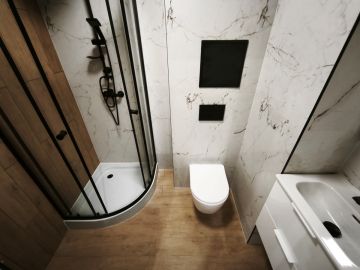 Do wynajęcia 3 pok., designerskie mieszkanie, 1 piętro, niski blok-os V - Na wynajem  mieszkanie  : Konin