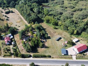 Sprzedam siedlisko pow. 1,7872 ha z domem i budynkami - Na sprzedaż  dom  , działka rolna : Mielnica Duża