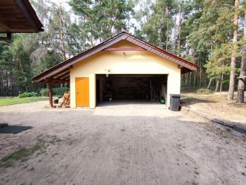 Nowoczesny dom z zagospodarowaną działką, w sąsiedztwie lasu   - Na wynajem  dom  : Rosocha Trzecia